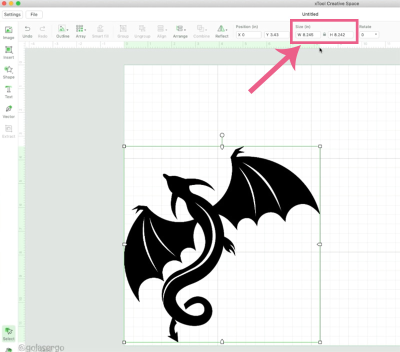 how to create stickers using xtool m1
