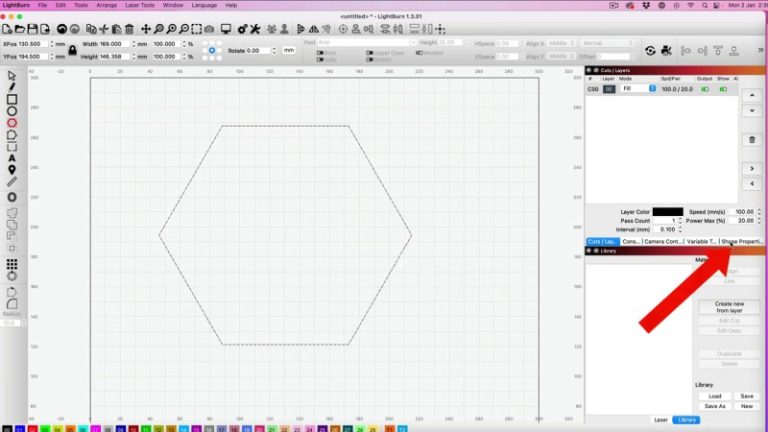 How to Create a Polygon Shape in LightBurn