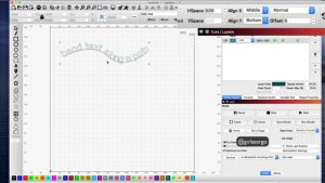 How to Bend Text Along a Path in Lightburn